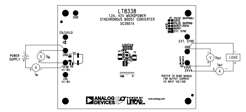 回路図 - Analog Devices Inc. LTM4641デモボードDC1543B